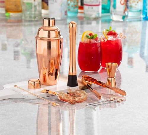 Copper cocktail set making - copper,