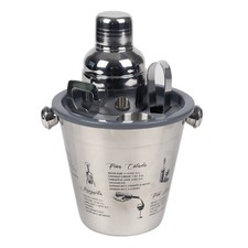 5PCS Cocktail Shaker Set Mixer