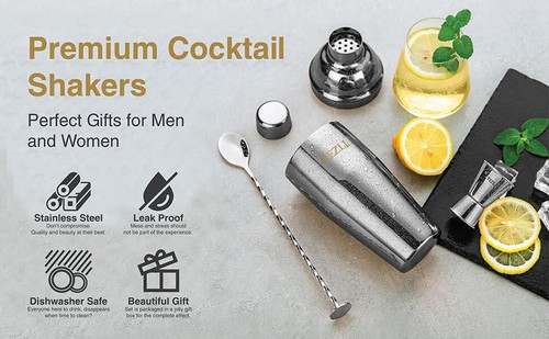 Cocktail shaker 700ml large - cocktail,